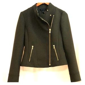 Ann Taylor Olive Military Style Jacket